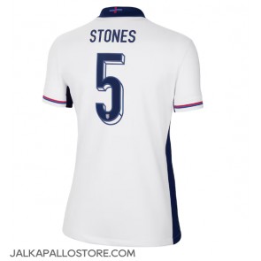 Englanti John Stones #5 Kotipaita Naisten EM-Kisat 2024 Lyhythihainen